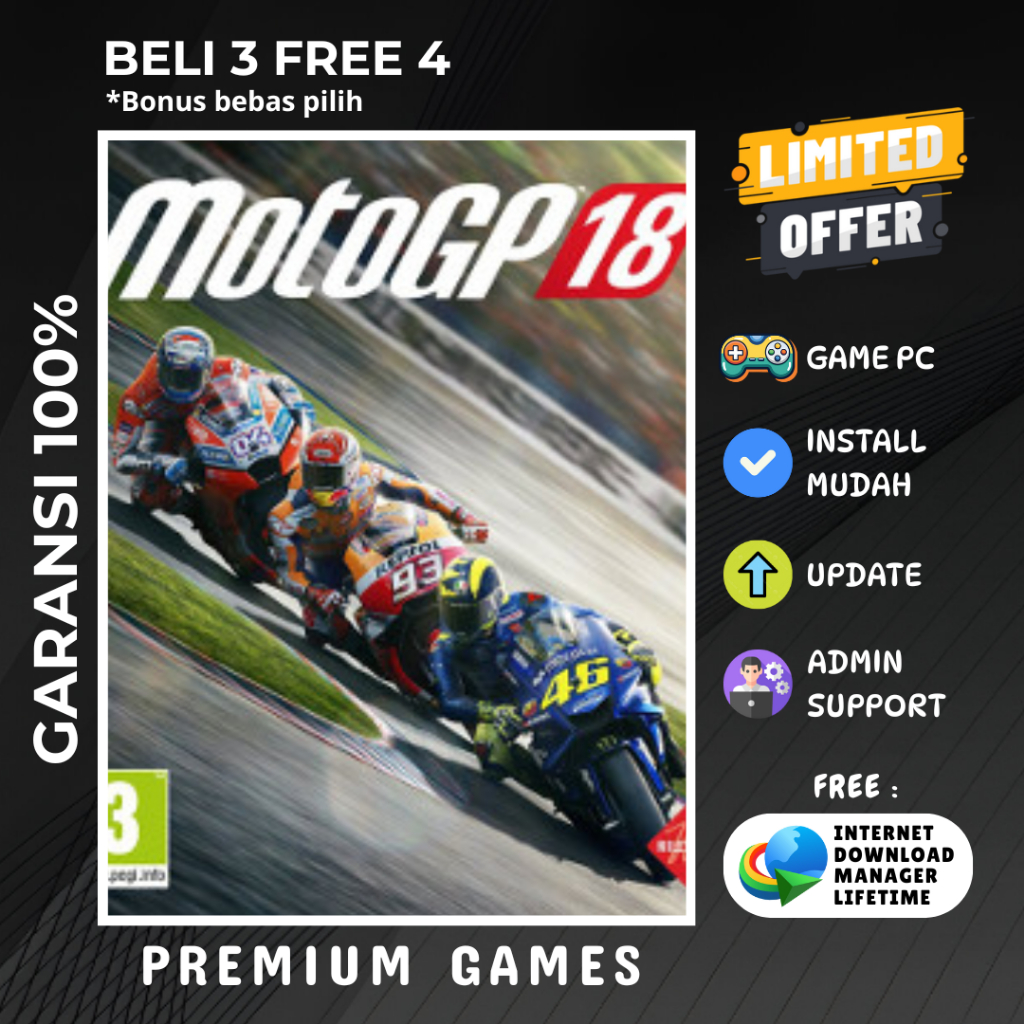 MotoGP 18 | Game PC | Game Laptop | Game Komputer