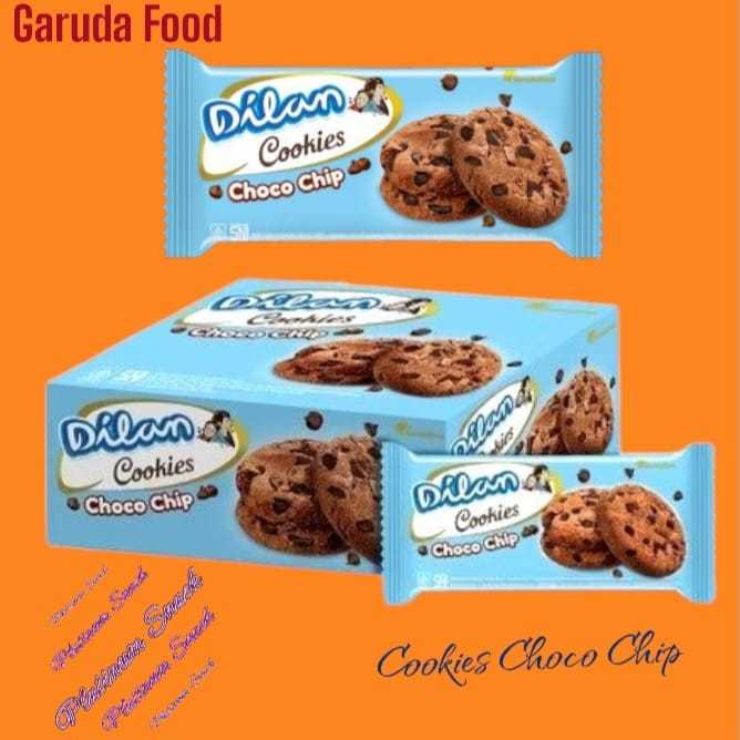 

Dilan Cookies Choco Chip | Isi 23 Pcs | GarudaFood