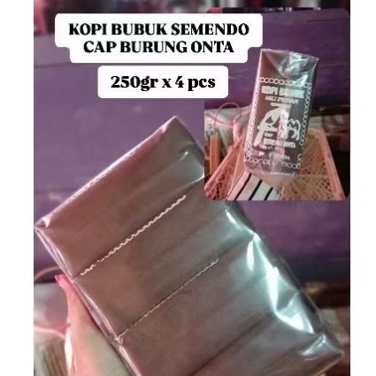 

1KG KOPI BUBUK SEMENDO CAP BURUNG ONTA (GRADE II)
