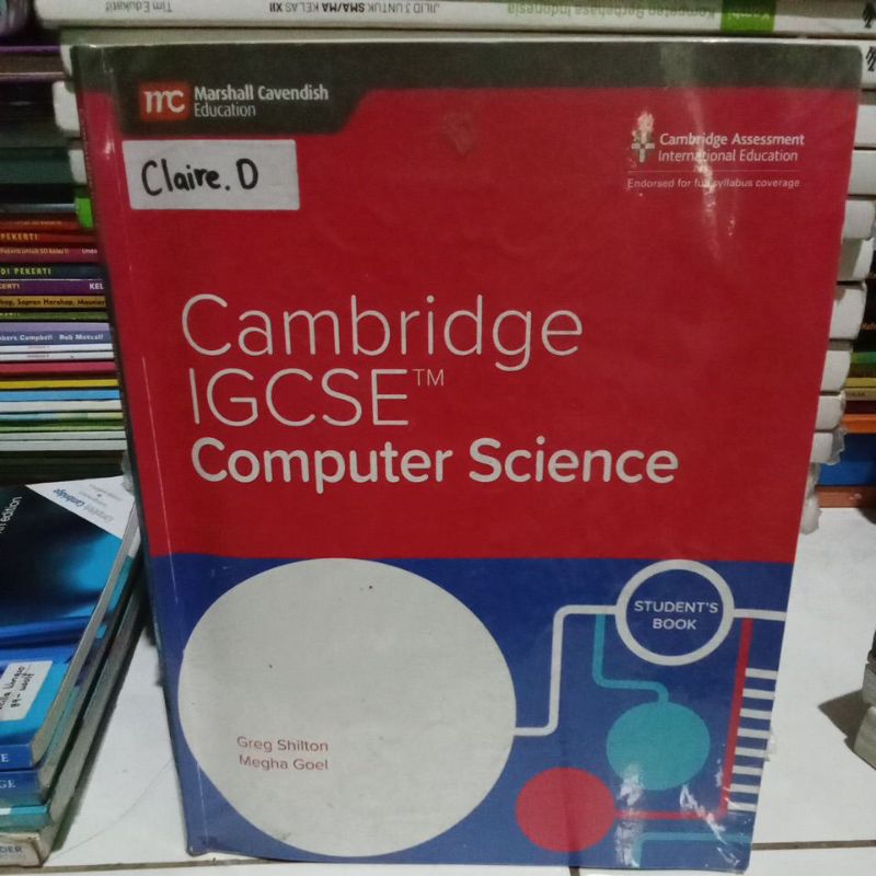 buku Cambridge IGCSE Computer Science