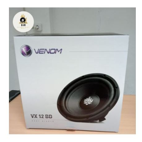 SUBWOOFER VENOM DIABLO VX 12 BD / SINGLE COIL 12 INCH / VENOM DIABLO 12 INCH VX 12BD