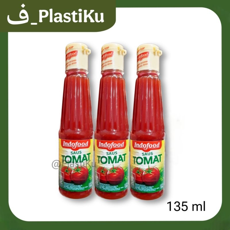 

Saus Tomat Indofood Botol 135 ml