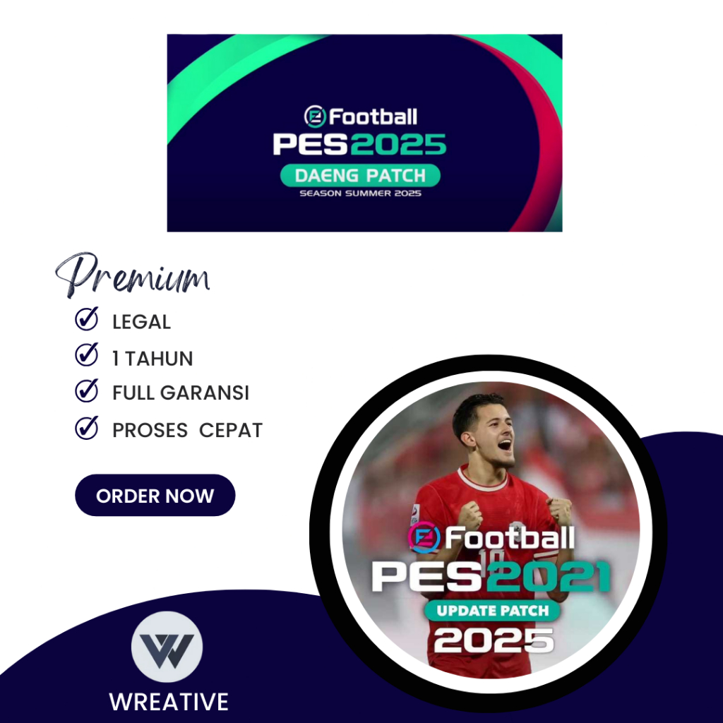 PES 2021 Patch 2025 Liga 1 Bri Timnas Efootball Season Terbaru - Game Pc Offline
