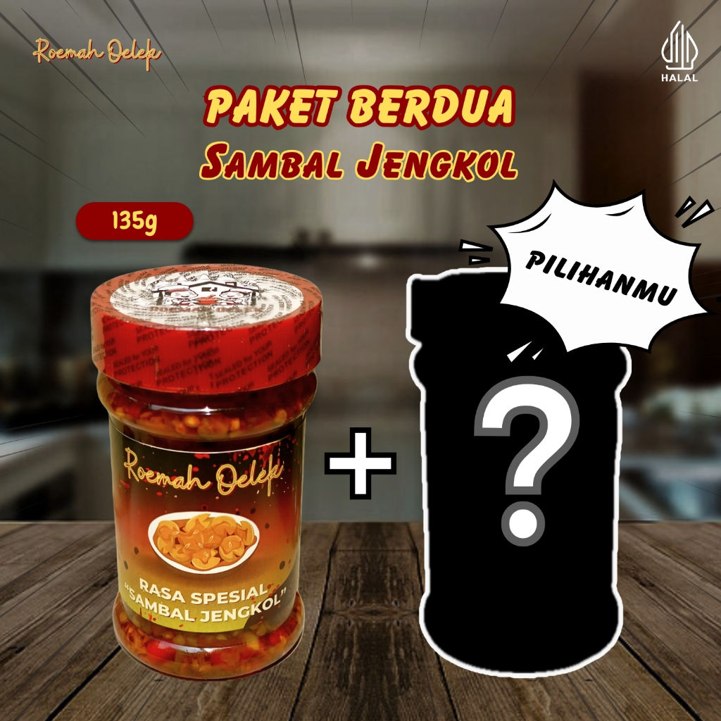 

Sambal Jengkol 135gr – Pedas Nikmat, Wangi Khas! | Roemah Oelek