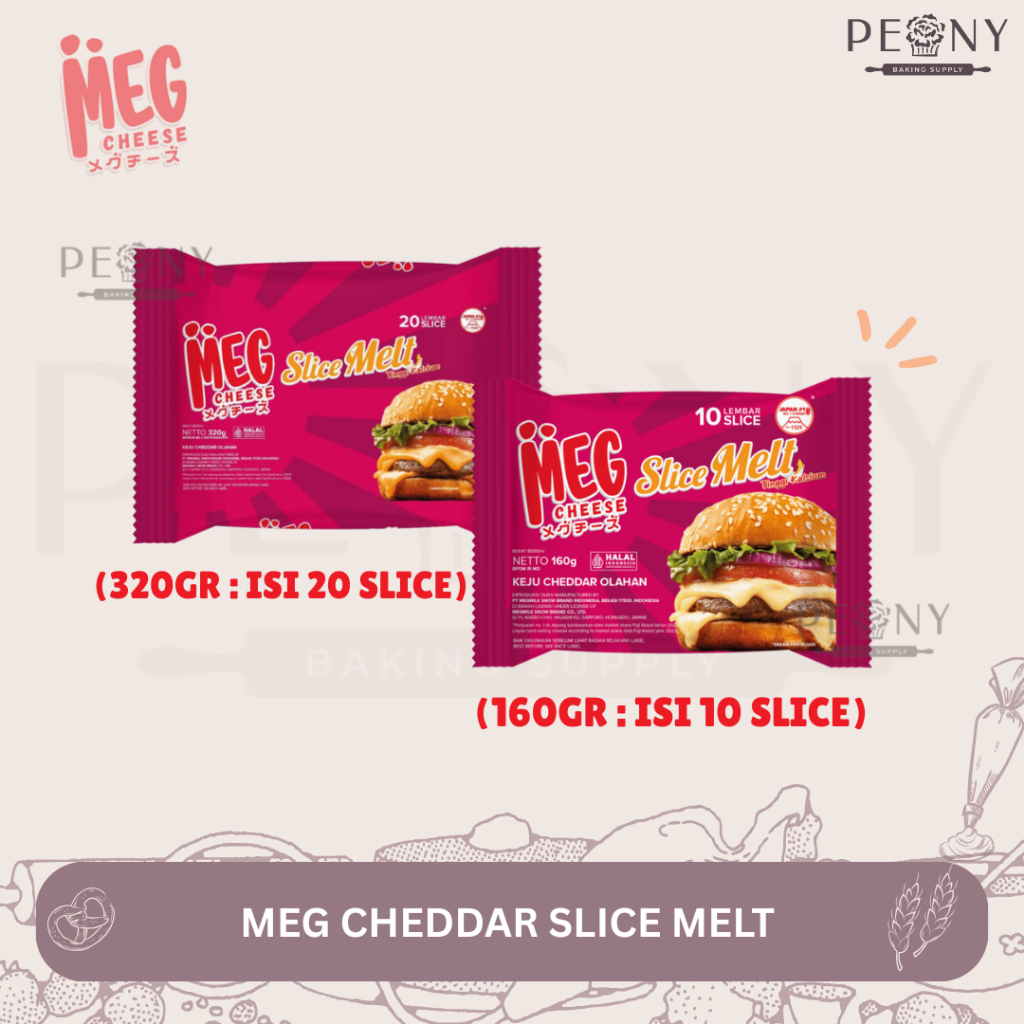 MEG CHEDDAR SLICE MELT