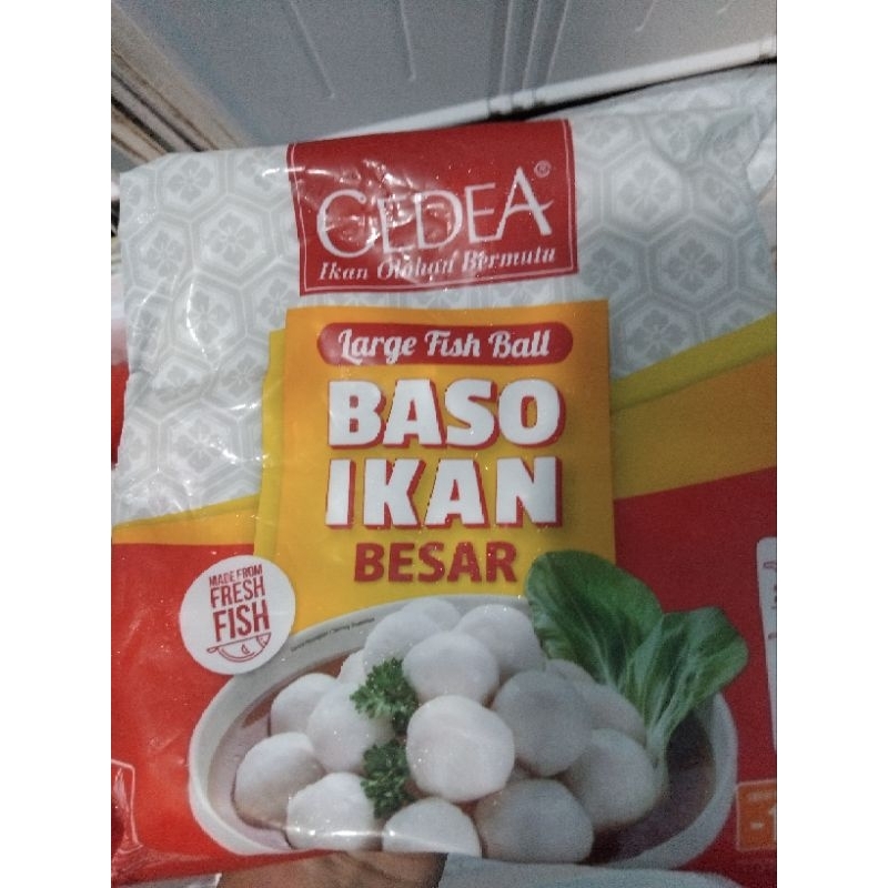 

Cedea bola bakso ikan besar 500gr