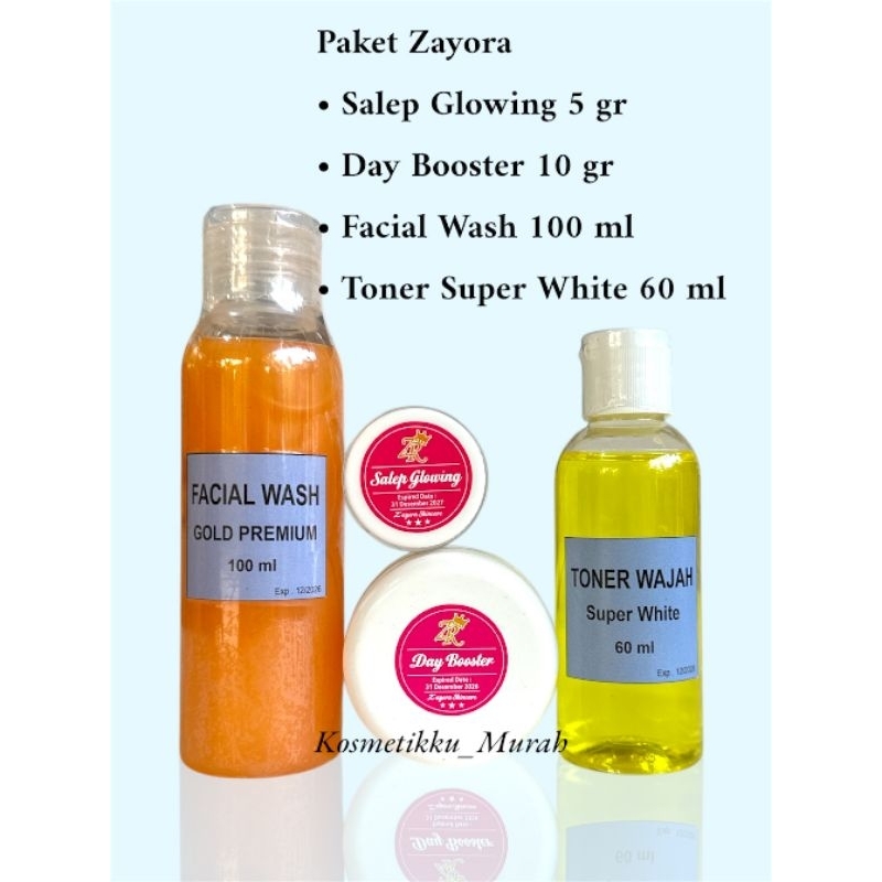 PAKET CREAM ZAYORA SKINCARE, PAKET SKINCARE