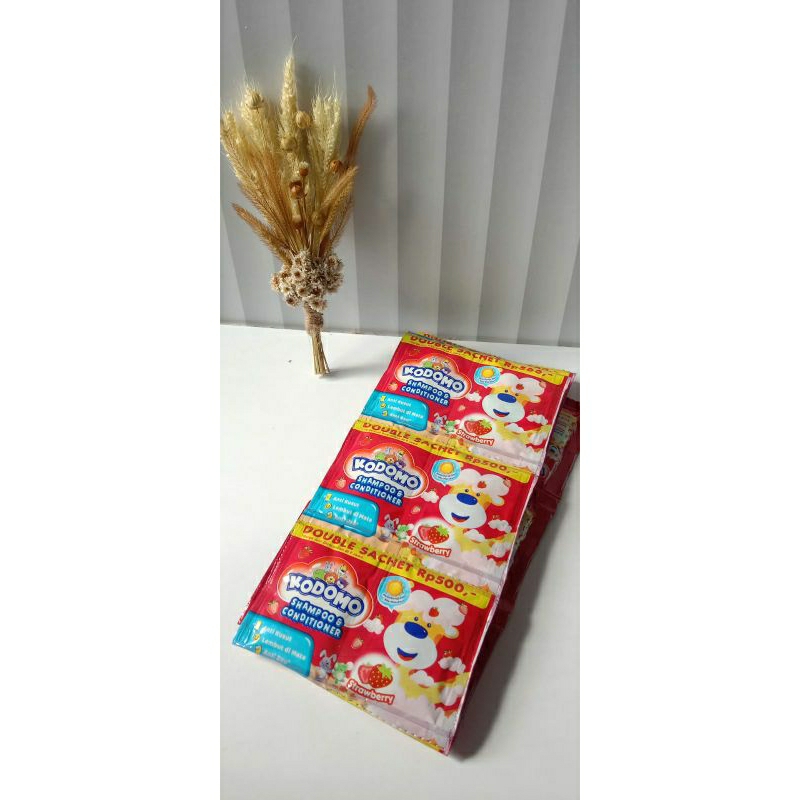 Shampoo kodomo sachet isi 24 pcs murah