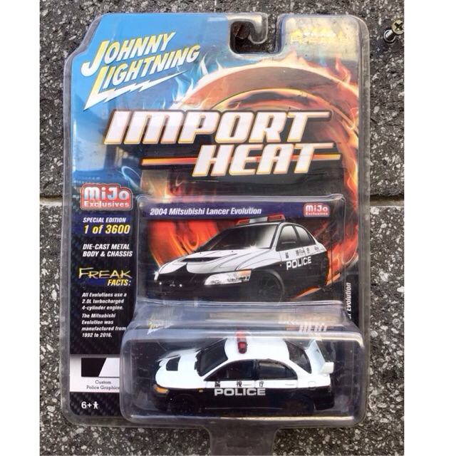PROMO MITSUBISHI LANCER EVOLUTION JOHNNY LIGHTNING