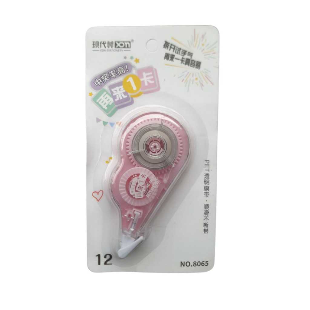 

TIP EX KERTAS CORRECTION TAPE ROLL 12 METER POLOS SOFT COLOR