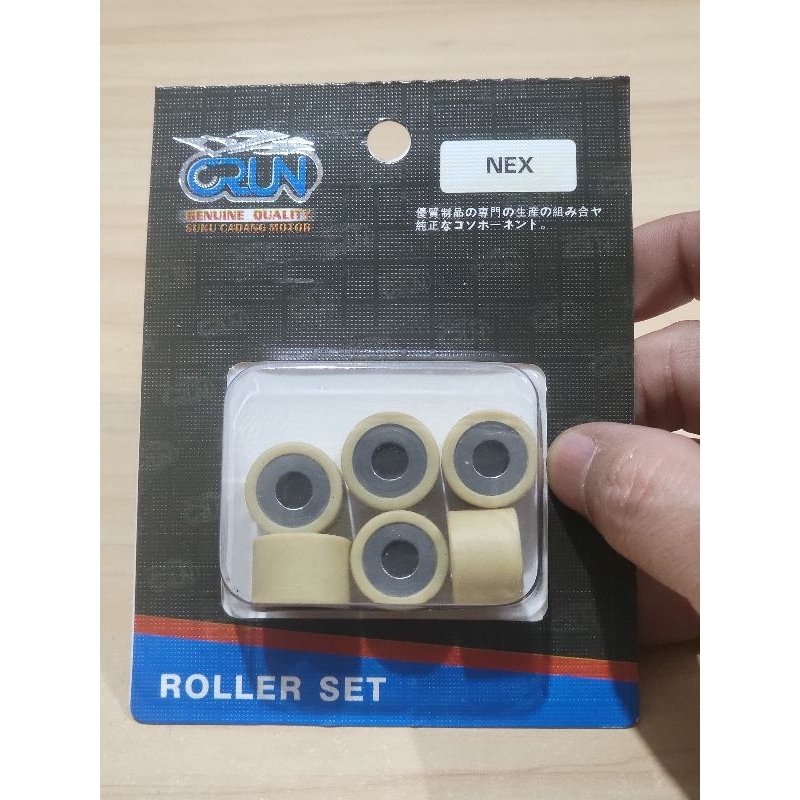 ROLLER SET NEX / NEX 1 / NEX 11 / NEX FI CARBU LETS ADDRESS  / ROLLER OEM STANDART NEX ORIGINAL CRUN