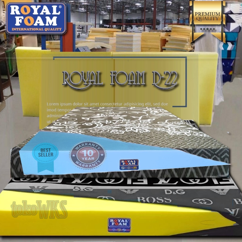 Kasur Busa Royal Foam D16 dan D22 Garansi resmi