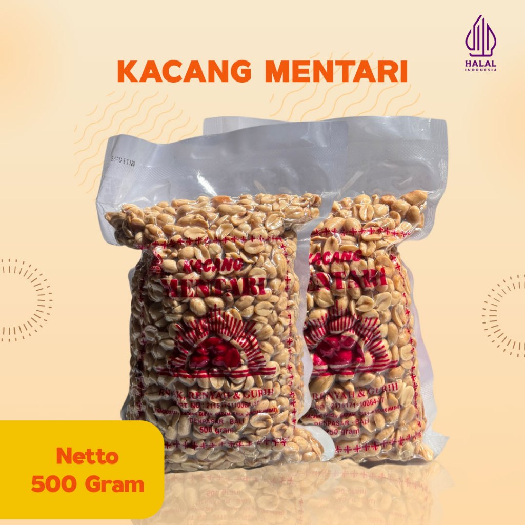 

Kacang Kapri Mentari Original 500Gram