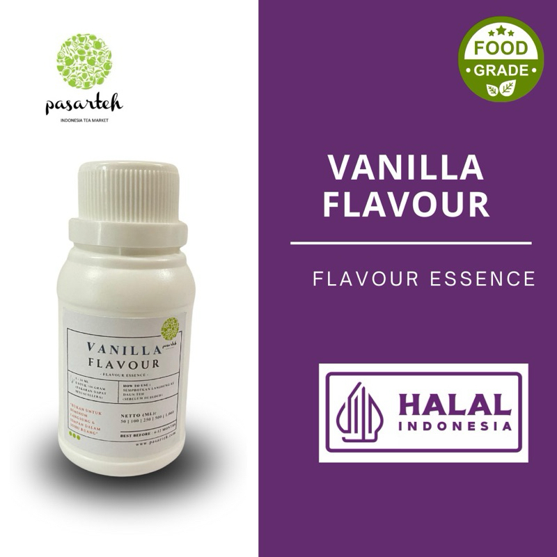 

[Pasarteh] Vanilla Flavour | Essene Vanilla | Perisa Vanilla | Flavour Essence | Food Grade