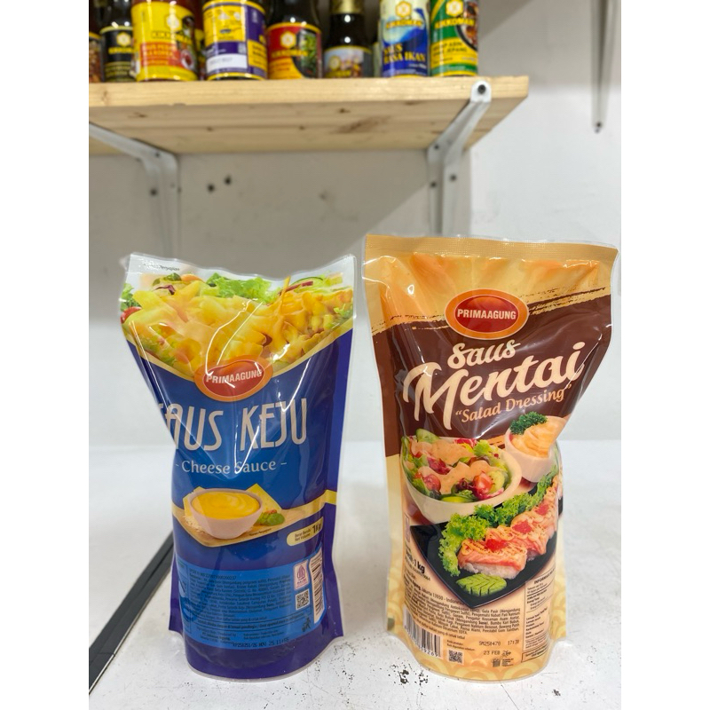 

PRIMA AGUNG Saus Keju, Mentai [1kg]