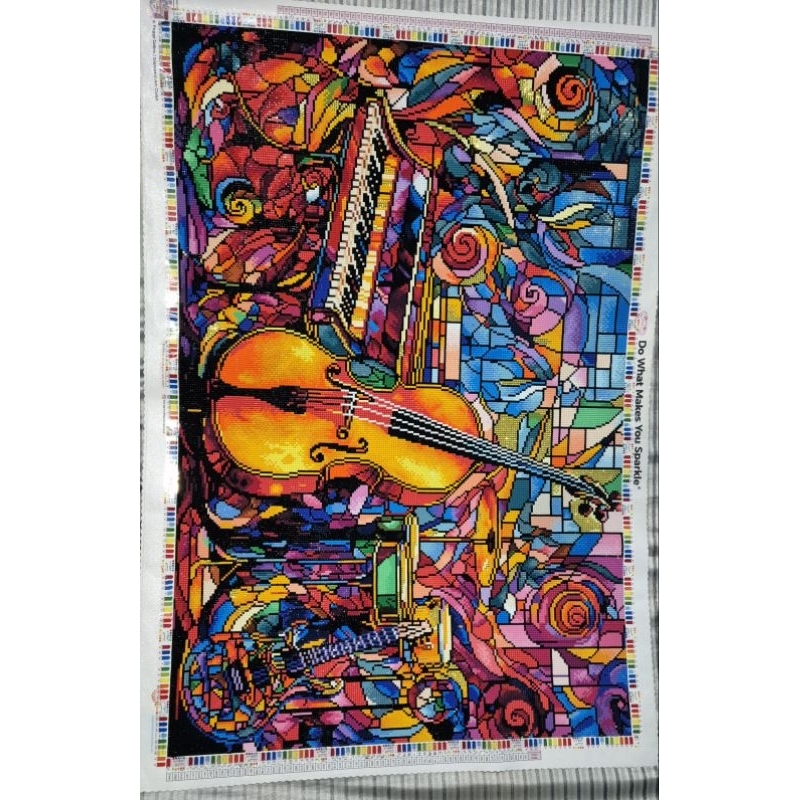 

Abstract Music diamond art club