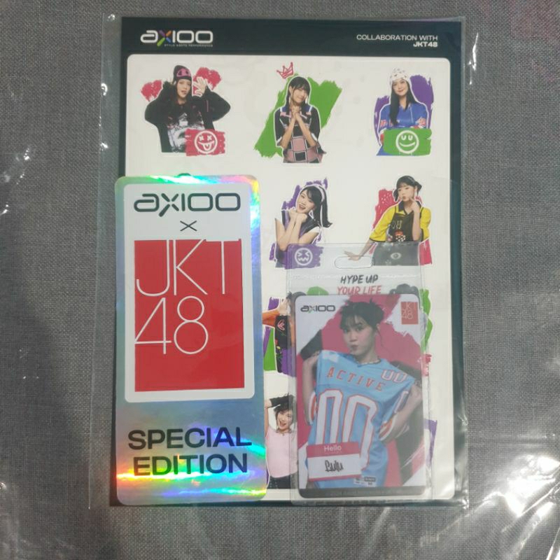 SPECIAL EDITION Photocard AXIOO × JKT48 Lulu ORIGINAL ORI