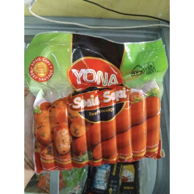 

Yona sosis sapi merah