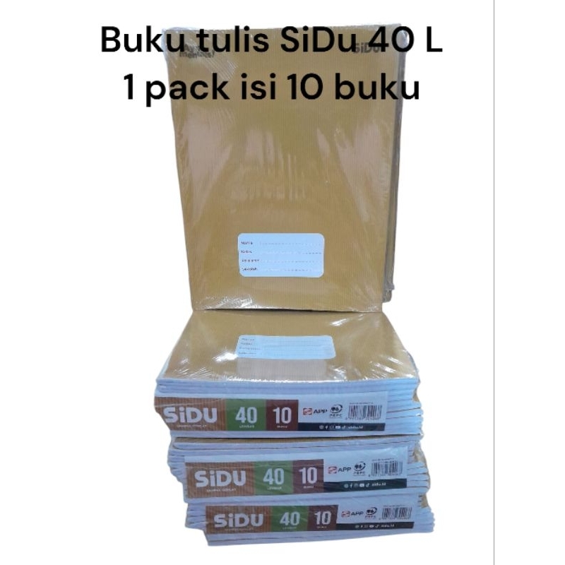 

Buku Sidu 40 lembar (1 pack isi 10 buku)