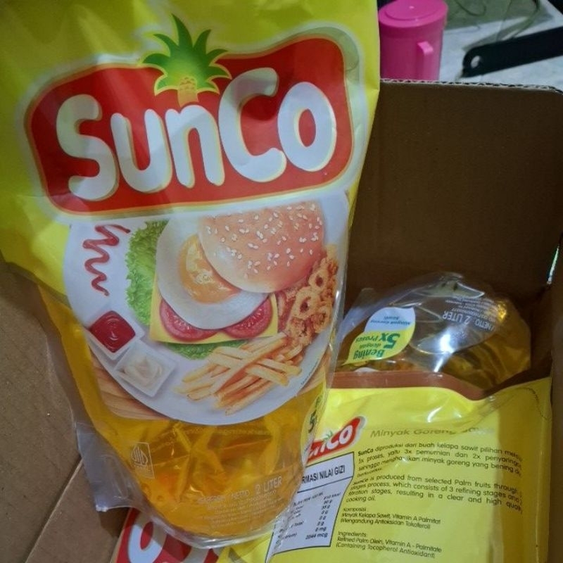 

(PROMO MURAH) MINYAK GORENG SUNCO 2 LITER PREMIUM