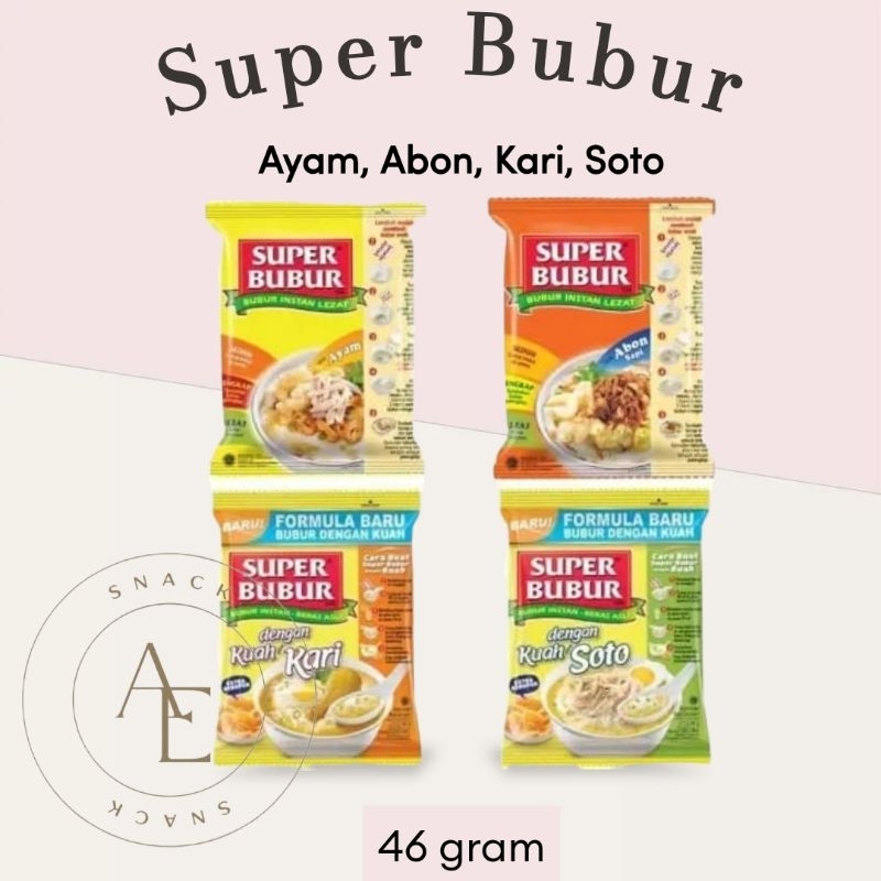 

Super Bubur Instan 45 gr