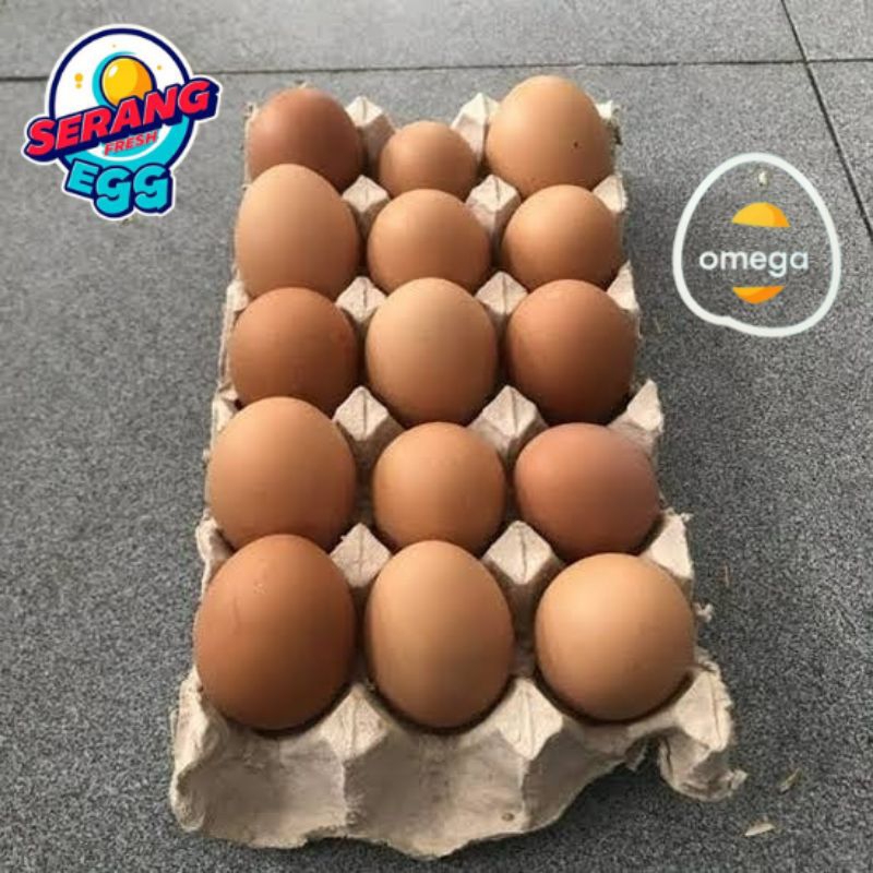 

serang fresh egg | telur omega 3 | 1 kg
