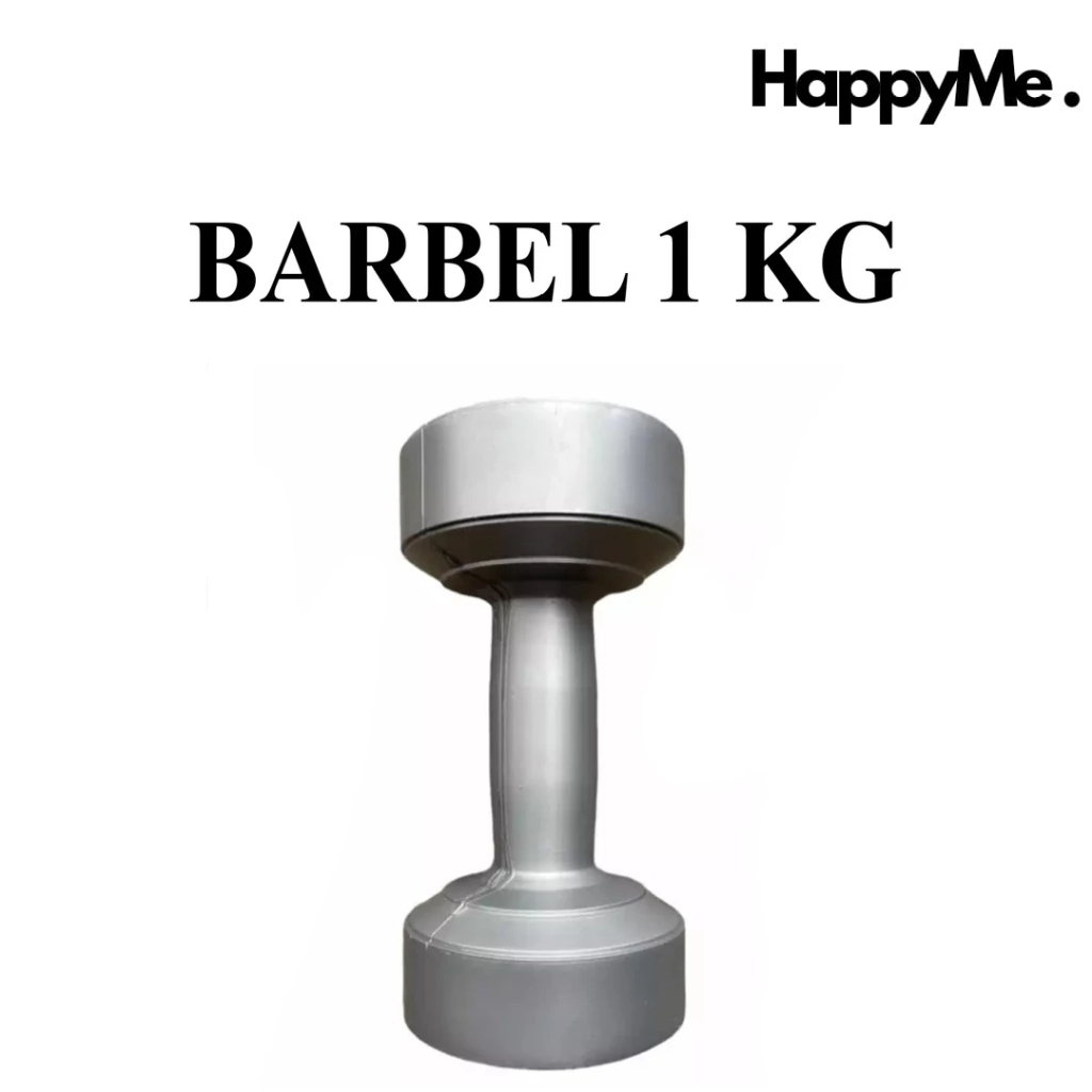 HappyMe - Barbel 1Kg / Dumbell 1Kg / Dumbell Plastiki 1 Kg