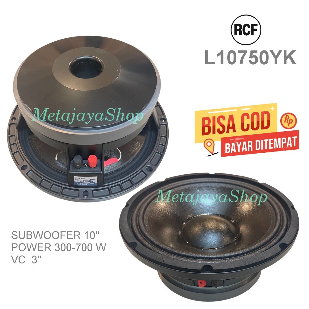 Komponen L10750YK Speaker Component rcf L10 750 YK  10''