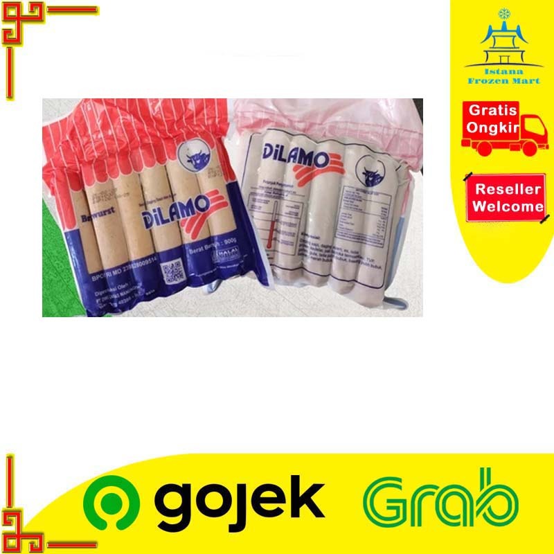 

Sosis Beef Bratwurst 900gr / 12pcs - DILAMO