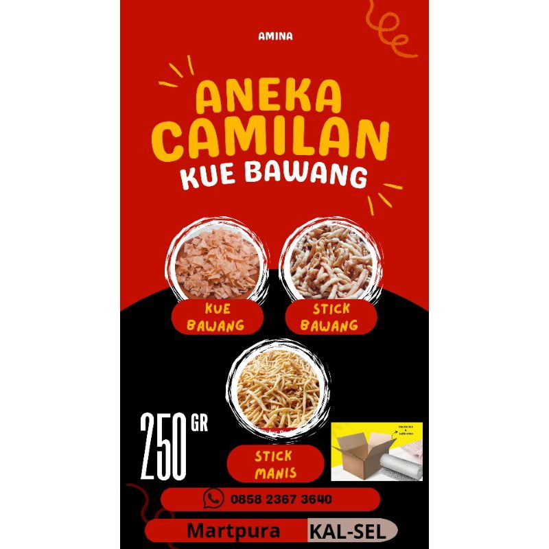 

KERIPIK KUE BAWANG AMINA