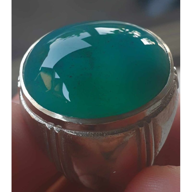 Natural Bacan Doko Majiko Tanah Hitam Kristal Giwang