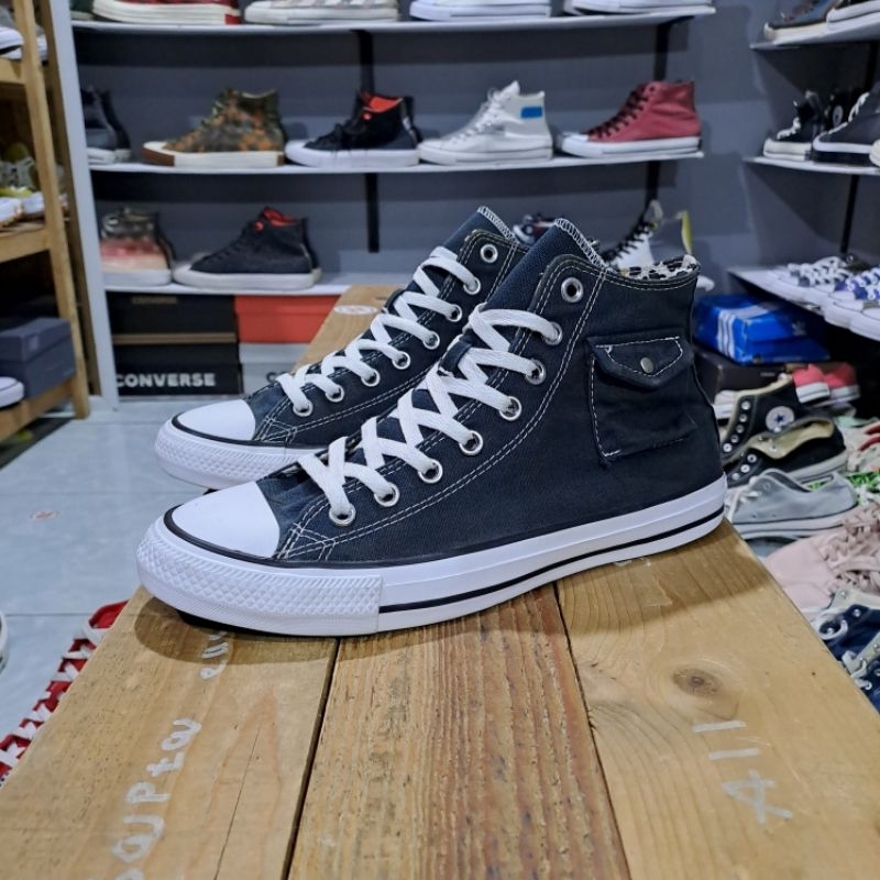 converse pocket bw