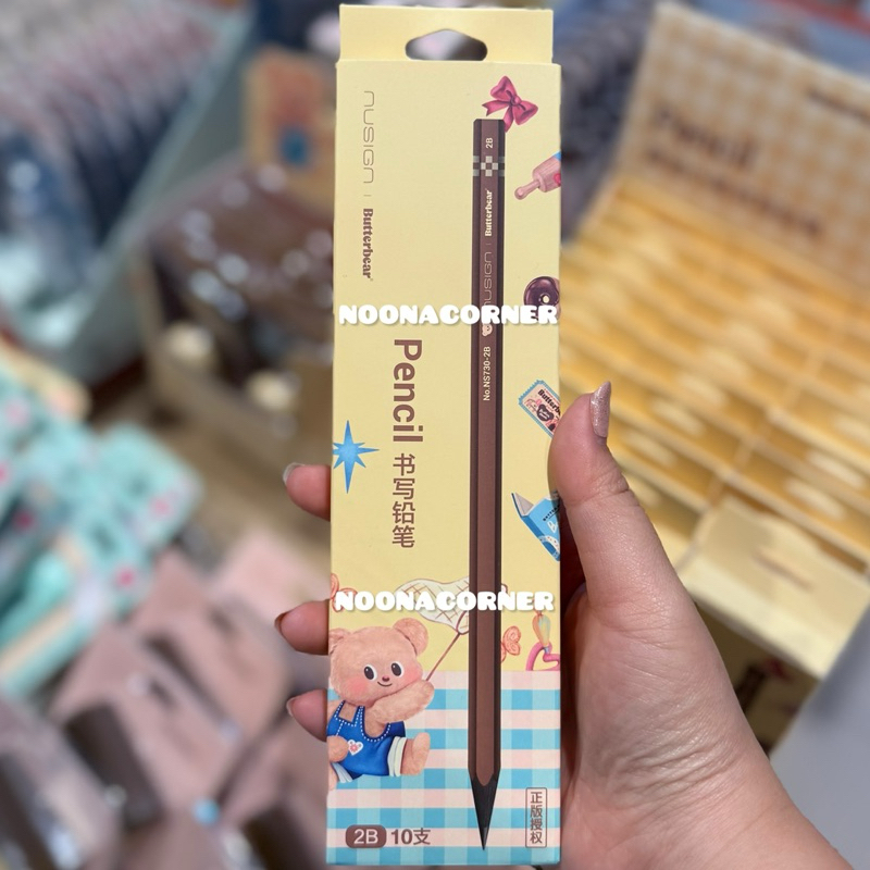 

Deli x ButterBear ‼️ Pensil 2B / Pencil Graphite Butterbear (10 pcs)