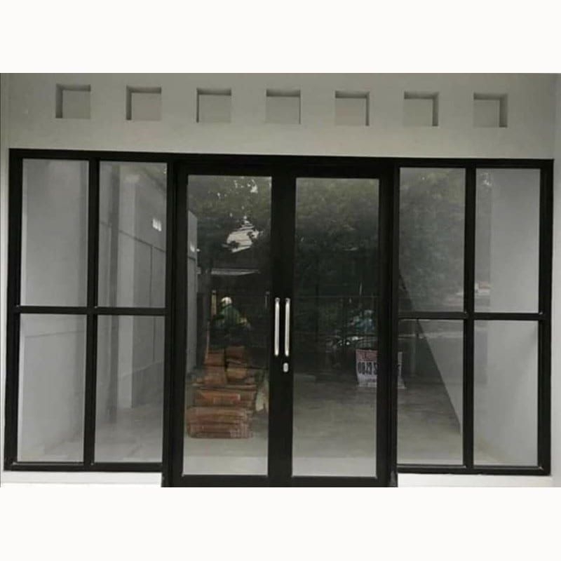 Pintu Geser Aluminium Kaca