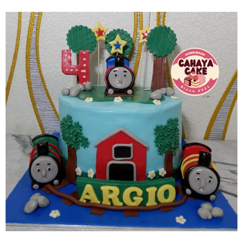 

Kue Ulang Tahun Kereta Thomas / Thomas Cake / Kue Ultah Kereta Thomas