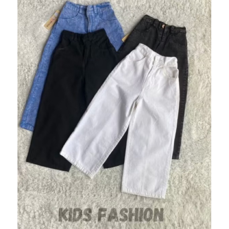 Boyfriend Jeans anak perempuan umur 1-12Tahun - Celana Kulot anak Perempuan