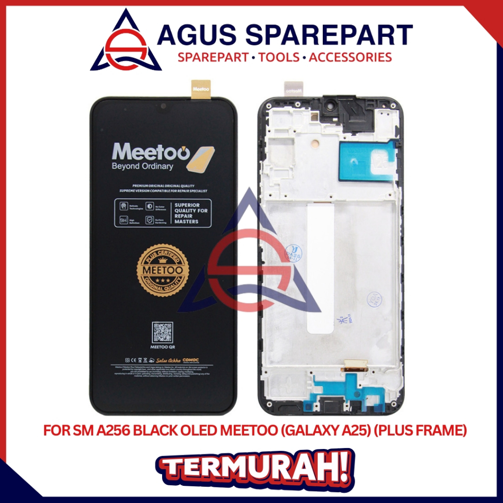 LCD TOUCHSCREEN SAMSUNG A256 / GALAXY A25 / PLUS FRAME