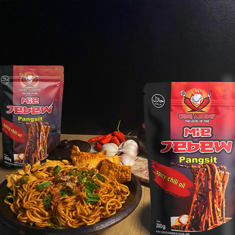 

MIE JEBEW/MIE PEDAS/MIE CHILI OIL -HALAL-200G