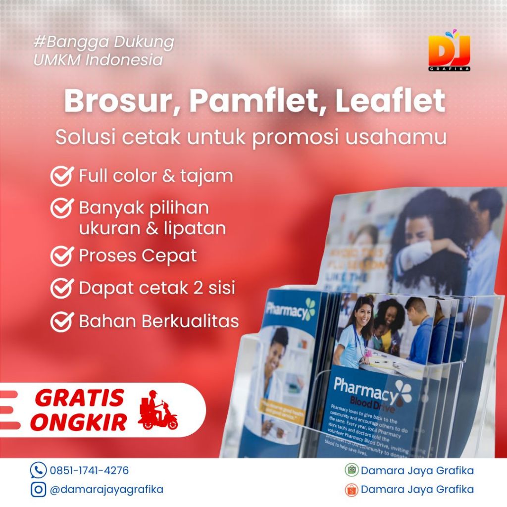 

Cetak Brosur / Flyer / Leaflet Murah - Art Paper