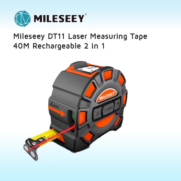 MiLESEEY DT11 Pengukur Laser Jarak 40m