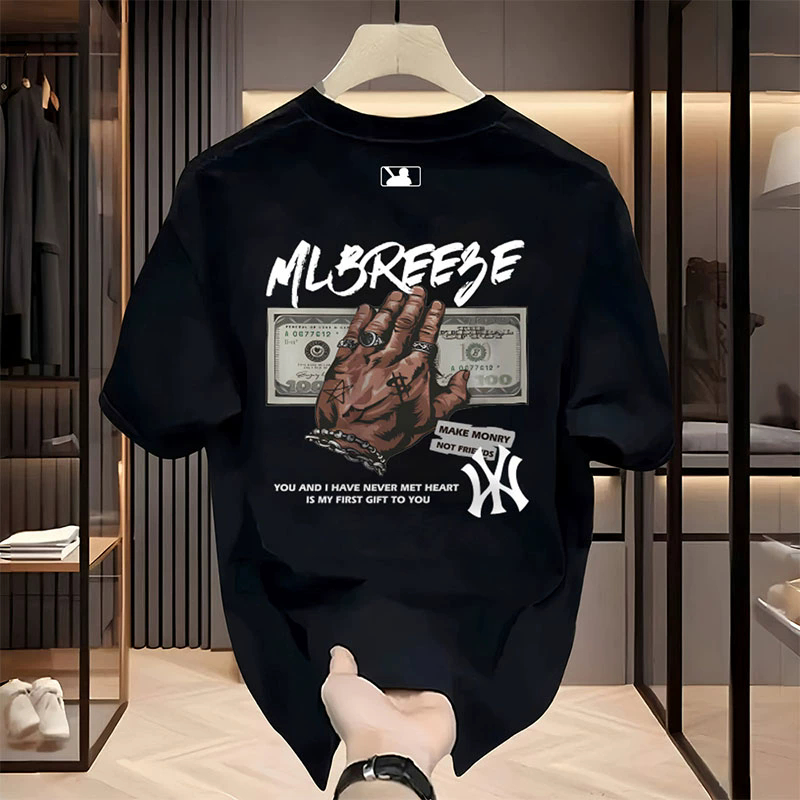 Kaos T Dengan Motif Dolar