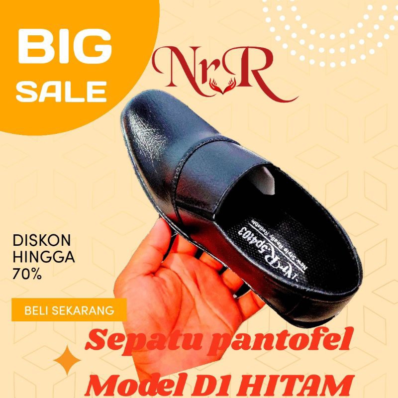 SEPATU PANTOFEL KULIT ANAK SEKOLAH/VANTOFEL HITAM SEPATU KERJA PRIA FORMAL RESMI DINAS KANTOR MODEL 