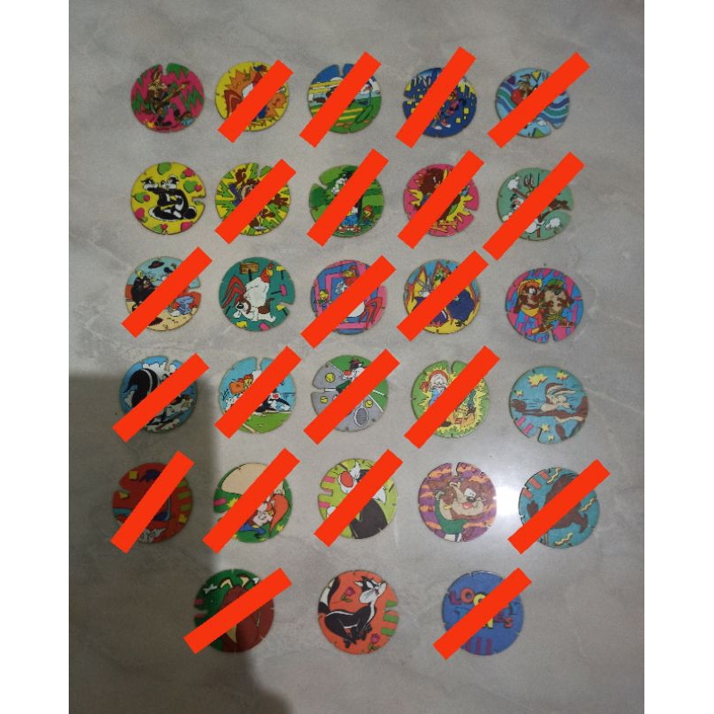 Tazos Looney Tunes satu bintang