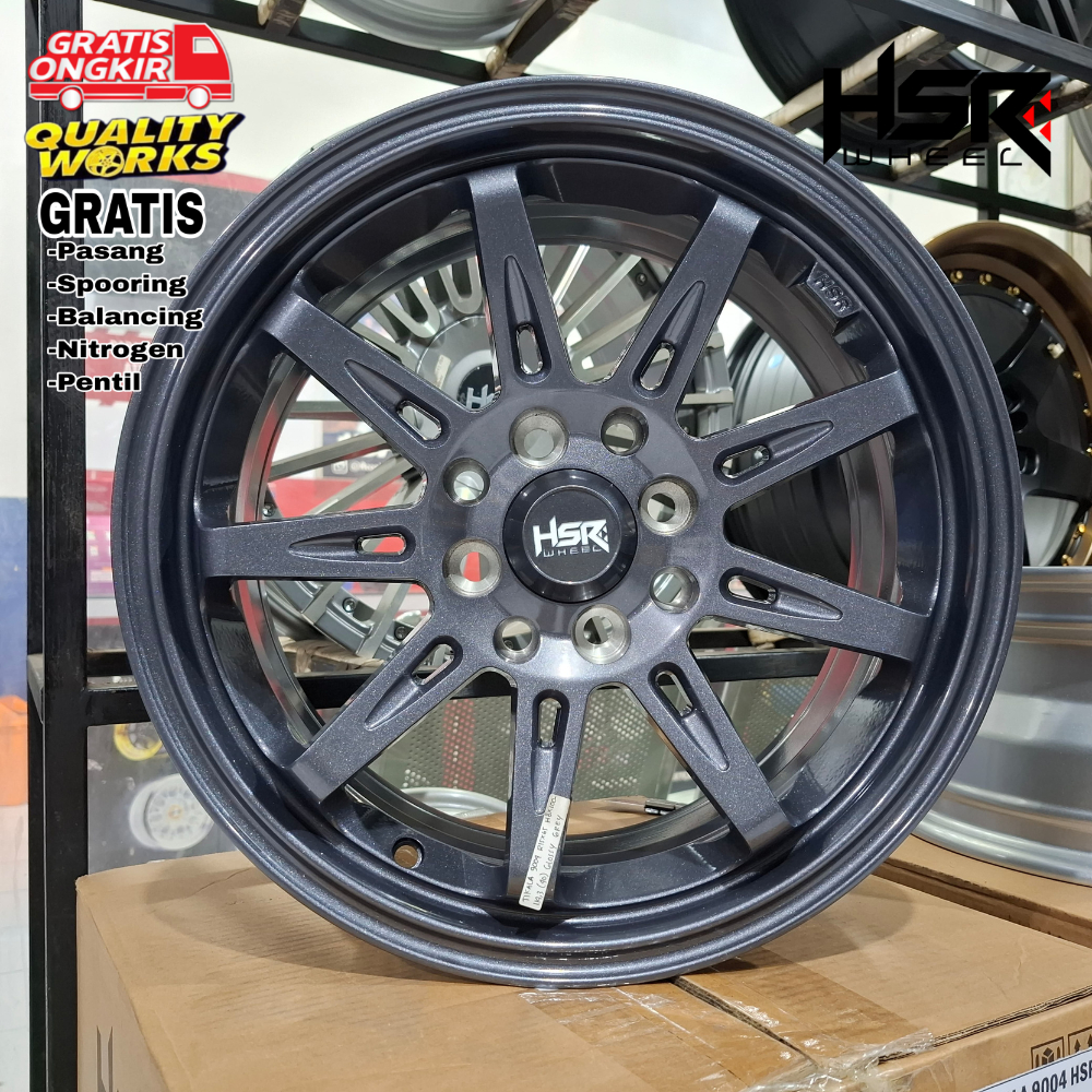 Velg Mobil Ignis, March, Ring 15 Lebar 6,5 Rata, Velg Racing Jdm Hsr Tikala