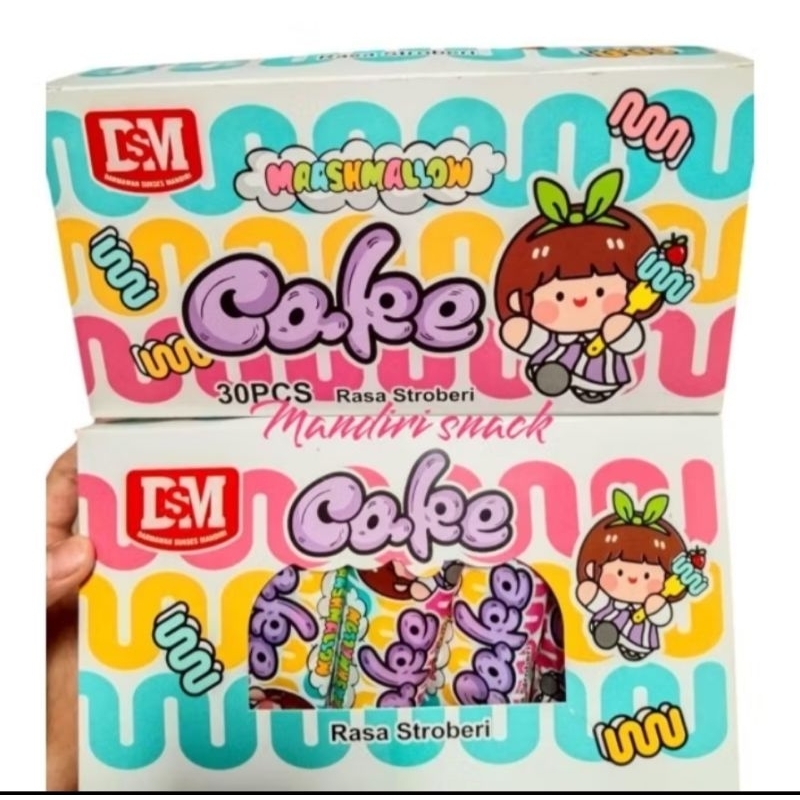 

marsmallow cake isi 30pcs