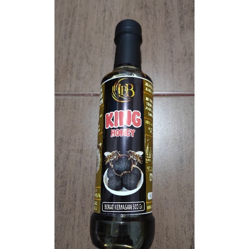 

KING HONEY(BLACK GARLIC AND HONEY)BAWANG HITAM TUNGGAL LANANG DAN MADU KUALITAS PREMIUM 500GRAM
