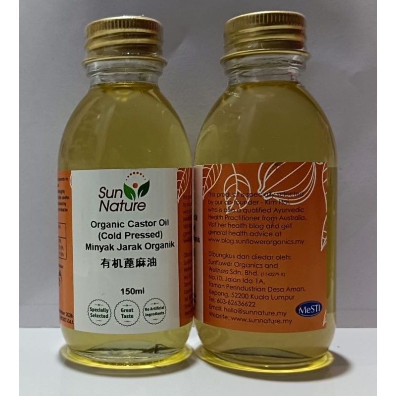 

castor oil organik minyak jarak organik 150ml