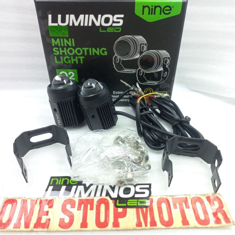 55TERPERCAYA LED Luminos Led Q2 QQ R2 Q2 Pro devil eye merah biru ungu Original Luminos