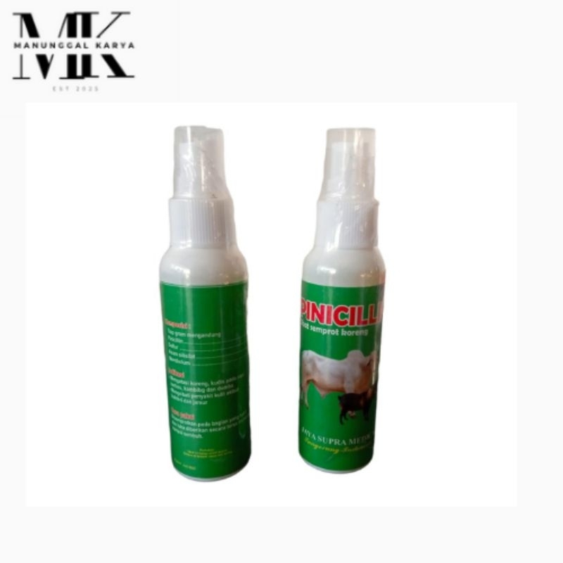 PINISILIN OBAT LUKA SPRAY PADA SAPI KAMBING DOMBA DAN LAIN LAIN