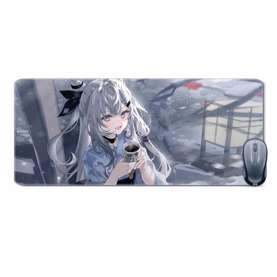 Deskmat mousepad extended anime vtuberVESTIA ZETA COFFEE-HOLO IDmaterial Rubber JunDW